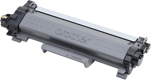 خرطوشة حبر طابعة Brother حقيقية TN830XL ​​2PK سوداء عالية الإنتاجية - عبوة من قطعتين - طباعة ما يصل إلى 3000 صفحة لكل منها (1) in Kuwait