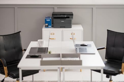 خرطوشة حبر طابعة Brother حقيقية TN830XL ​​2PK سوداء عالية الإنتاجية - عبوة من قطعتين - طباعة ما يصل إلى 3000 صفحة لكل منها (1) in Kuwait