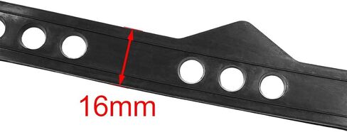 X AUTOHAUX Black 43cm x 23cm Engine Oil Pan Gasket for Honda Civic D16 D15 11251-P01-004 in Saudi Arabia