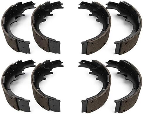 2PC Automotive Replacement Front and Rear Drum Brake Shoe Set for Plymouth Valiant 5.9L 1976, for Dodge Dart 3.2L 1973 1974, for Dart 5.6L 1973, for Dart 6.3L 1962 in Saudi Arabia