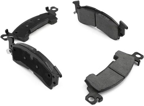 2PC Front Rear Ceramic Brake Pads Drum Shoe Kit for Chevrolet C10 5.0L 1977 1978 1979 1980 1981 1982 1983 1984 1985 1986, for C10 4.1L 1976 1977 1978 1979 1980 1981 1982 1983 1984 in Saudi Arabia