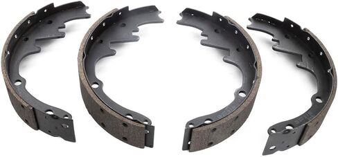 2PC Front Rear Ceramic Brake Pads Drum Shoe Kit for Chevrolet C10 5.0L 1977 1978 1979 1980 1981 1982 1983 1984 1985 1986, for C10 4.1L 1976 1977 1978 1979 1980 1981 1982 1983 1984 in Saudi Arabia
