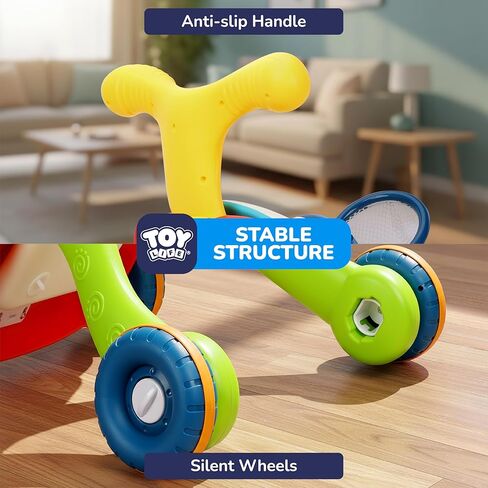 TOY Life Baby Push Walkers for Babies 12 Months Sit to Stand Walker for Baby Girl Boy 3 in 1 Push Toys for Babies Learning to Walk Baby Activity Walker Toddler Walking Toy for Infant Kid 1 Year Old in Kuwait