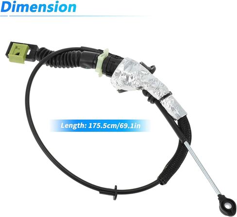 No.7L2Z7E395A Automatic Transmission Gear Shift Cable for Ford Explorer 4DR for Explorer Sport Trac 07-10 for Mercury Mountaineer 2006-2010 4.0L 4.6L 5 Speed Auto Trans A/T Cable in Saudi Arabia