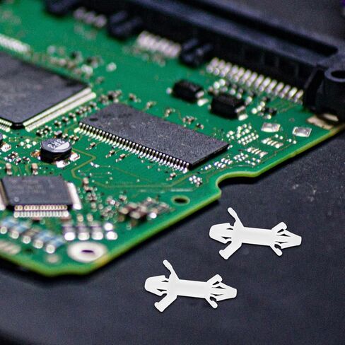 100pcs PCB Board Circuit Board Spacers, Reverse Locking Circuit Boards Support Standoff Fixed Clips B Board Circuit Standoff Plastic Spacers in Kuwait