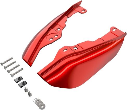 Advanblack Whiskey Fire Mid Deflectors 2024 Road Glide Motorcycle Acessories For Harley Touring 2024 2025 RG, Street Glide (Mid-Frame Air Deflectors) in Saudi Arabia