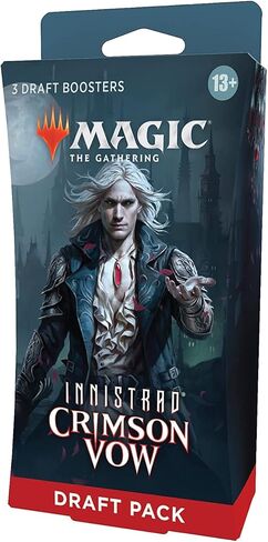 السحر: The Gathering Innistrad: Crimson Vow 3-Booster Draft Pack | 45 بطاقة سحرية in Saudi Arabia