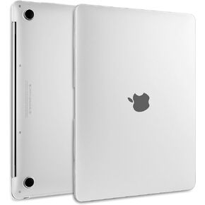 حافظة Batianda Matte رفيعة للغاية لجهاز MacBook Pro 13 بوصة 2022 إصدار 2020 موديل A2338 M1 M2 A2251 A2289 مقاومة لبصمات الأصابع، ملائمة بدقة، متينة مع غطاء لوحة مفاتيح TPU ومحول OTG، شفاف in Kuwait