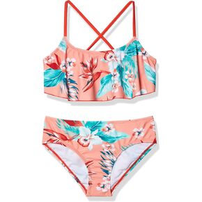 Kanu Surf Girls' Karlie Flounce Bikini Beach Sport 2 Piece Swimsuit in Kuwait