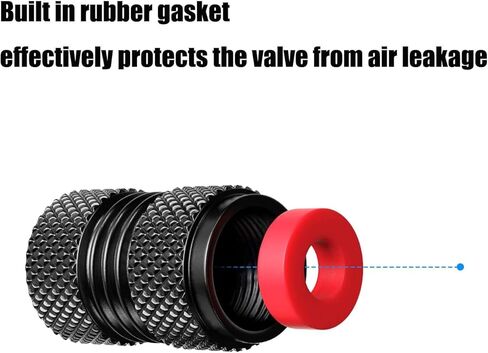 4PCS Tire Valve Stem Caps, Aluminum Tire Valve Caps Universal Stem Covers for Cars Trucks Motorcycles SUVs RV Bikes in Saudi Arabia