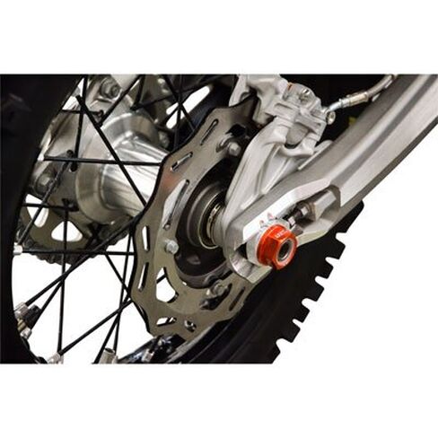 Tusk Nyloc Axle Nut M25 X 1.50 Orange Compatible with KTM 250 SX 2013-2022/300 XC 2014-2019/250 XC 2014-2019/350 XC-F 2013-2022 in Saudi Arabia