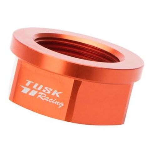Tusk Nyloc Axle Nut M25 X 1.50 Orange Compatible with KTM 250 SX 2013-2022/300 XC 2014-2019/250 XC 2014-2019/350 XC-F 2013-2022 in Saudi Arabia