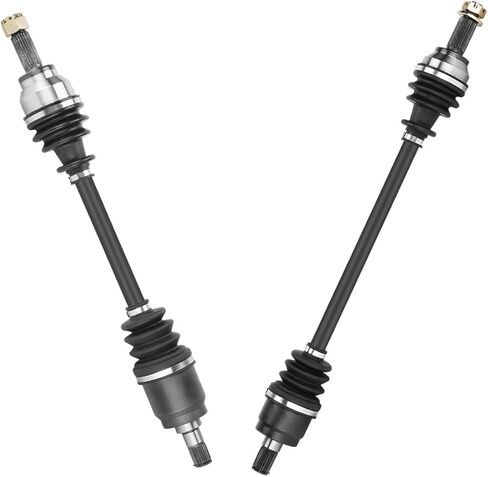 AutoShack Front ATV Axle Shaft Assembly Replacement for 2014-2021 Honda SXS700M2 Pioneer 700 2014-2021 Honda SXS700M4 Pioneer 700-4 2-PC in Saudi Arabia