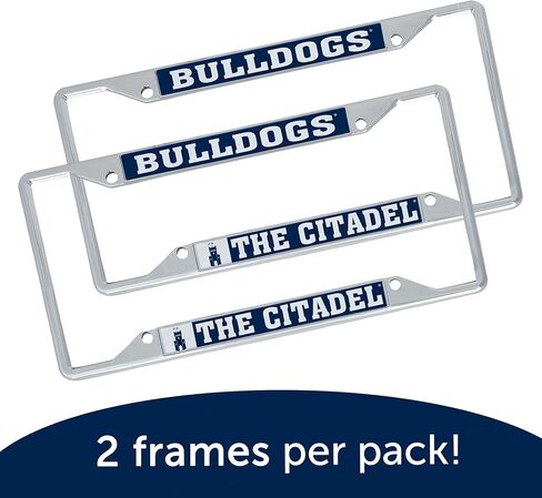 Desert Cactus The Citadel Car Accessories Metal License Plate Frame for Front or Rear of Car (Mascot 2 Pack) in Saudi Arabia