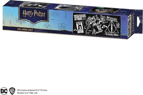SUBSONIC - لوحة ماوس Harry Potter XXL مقاس 900 × 400 مم - وسادة مكتب بقاعدة مضادة للانزلاق، لوحة ماوس للألعاب - مرخصة رسميًا in Kuwait