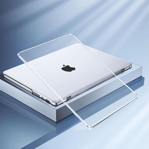 حافظة MOSISO متوافقة مع جهاز MacBook Pro 14 بوصة 2025-2021 M5 M4 M3 M2 M1 A3434 A3112 A3185 A3401 A2918 A2992 A2779 A2442، حافظة بلاستيكية صلبة وغطاء لوحة مفاتيح وغطاء شاشة وغطاء كاميرا ويب، شفاف كريستالي in Saudi Arabia