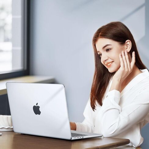 حافظة MOSISO متوافقة مع جهاز MacBook Pro 14 بوصة 2025-2021 M5 M4 M3 M2 M1 A3434 A3112 A3185 A3401 A2918 A2992 A2779 A2442، حافظة بلاستيكية صلبة وغطاء لوحة مفاتيح وغطاء شاشة وغطاء كاميرا ويب، شفاف كريستالي in Saudi Arabia