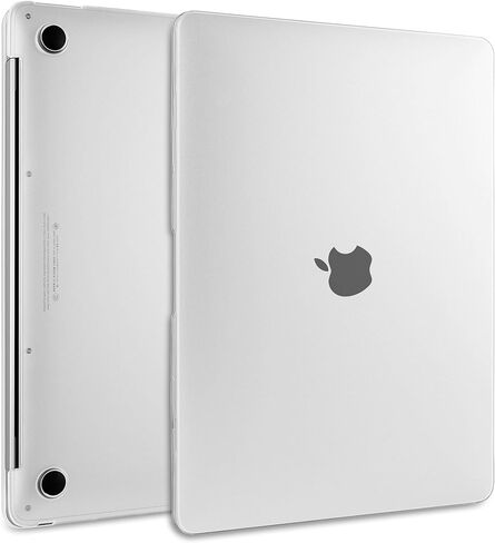 حافظة Batianda Matte رفيعة للغاية لجهاز MacBook Pro 13 بوصة 2022 إصدار 2020 موديل A2338 M1 M2 A2251 A2289 مقاومة لبصمات الأصابع، ملائمة بدقة، متينة مع غطاء لوحة مفاتيح TPU ومحول OTG، شفاف in Saudi Arabia