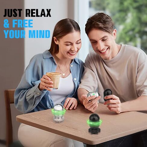 Dilabnba Atomic Bomb Fidget Spinner Toy for Kid Adult, Grow in The Dark Metal Fidget Spin Sensory Focus Gyro Toy, Fingears Party Stuff EDC Office Desktop, Gifts for Men Women(Sliver) in Saudi Arabia