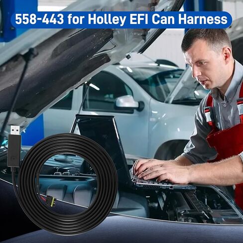 558-443 لـ holley EFI CAN إلى USB Dongle لنظام Holley EFI. متوافق مع أنظمة EFI من سلسلة Sniper وTerminator X وHP وDominator. انتبه بشكل خاص إلى: عدم التوافق Terminator X Max. in Kuwait