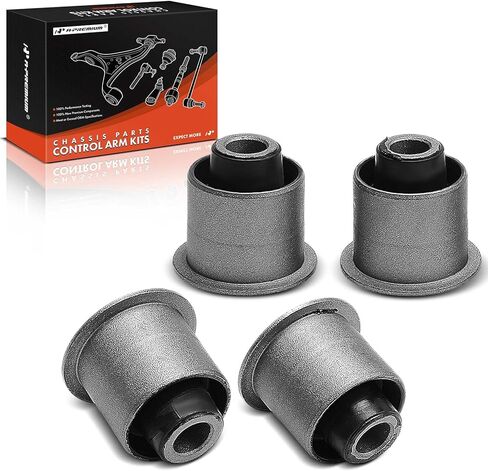 A-Premium 4 x Front Upper Control Arm Bushing Kit, Compatible with Nissan Frontier 2005-2019, Pathfinder 2005-2012, Titan, Armada, Pathfinder Armada, Xterra & Infiniti QX80, QX56 & Suzuki Equator in Saudi Arabia