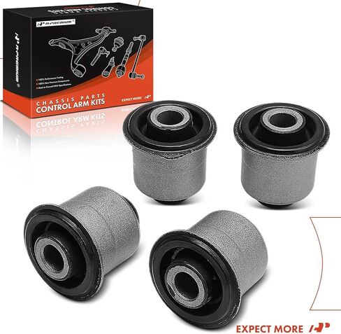 A-Premium 4 x Front Upper Control Arm Bushing Kit, Compatible with Nissan Frontier 2005-2019, Pathfinder 2005-2012, Titan, Armada, Pathfinder Armada, Xterra & Infiniti QX80, QX56 & Suzuki Equator in Saudi Arabia