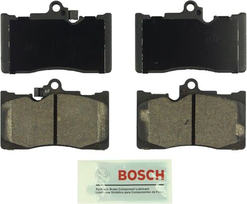 BOSCH BE1118 Blue Semi-Metallic Disc Brake Pad Set - Compatible With Select Lexus GS Turbo, GS200t, GS350, GS430, GS450h, GS460, IS Turbo, IS200t, IS350, RC Turbo, RC200t, RC300, RC350; FRONT in Saudi Arabia