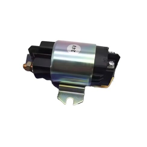 Compatible with Doosan DX Excavator Machine 301202-00087 24V Starter Motor Relay Magnetic Switch Construction Vehicle Spare Parts (01202-00087 24V) in Saudi Arabia
