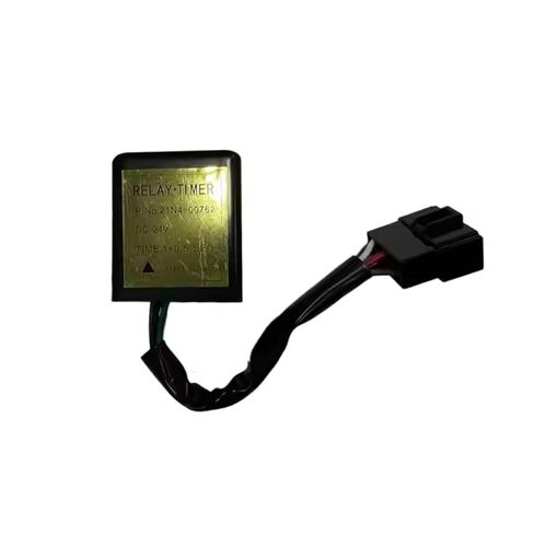 21N4-00762 متوافق مع قطع غيار الحفارات الحديثة R210-7 R220-7 الكهربائية 24 فولت، قطع غيار مؤقت مرحل البطارية (21N4-00762) in Saudi Arabia