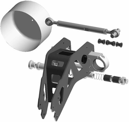 Polaris Timbersled ARO/RIOT Fixed Strut Install Kit - Honda - 2883385 in Saudi Arabia