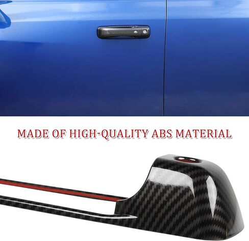 Hoolcar Exterior Door Handle Covers Outside Doorknob Cover for 2010-2017 Dodge Ram, Black in Saudi Arabia