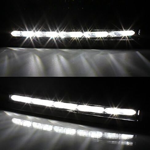 AKKON - For 07-13 Tundra 08-13 Sequoia Pickup Truck Silver LED Bumper DRL Fog Light Lamp Replacement in Saudi Arabia