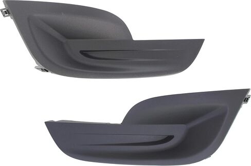Garage-Pro Front Fog Light Cover Set of 2 Compatible With Nissan Altima 2013-2015, Black, Driver and Passenger Side in Saudi Arabia