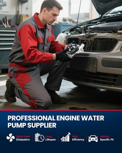 مضخة مياه محرك KAX متوافقة مع Honda Civic CR-V 2002-2006، لمضخات المياه البديلة Acura RSX 2002-2006 مع حشية in Kuwait