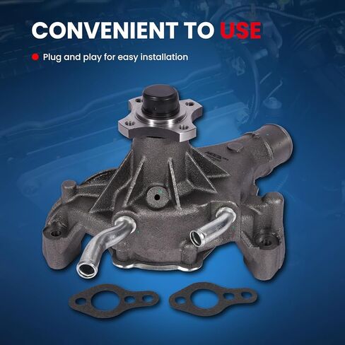 MOCA 130-1820 مضخة مياه للمحرك تناسب 96-05 لسيارة شيفروليه أسترو V6 4.3L، 99-13 لسيارة GMC Sierra 1500 V6 4.3L، 2000 لسيارة Isuzu Hombre V6 4.3L، 02-05 لسيارة Workhorse FasTrack FT1261 V8 5.7L in Kuwait