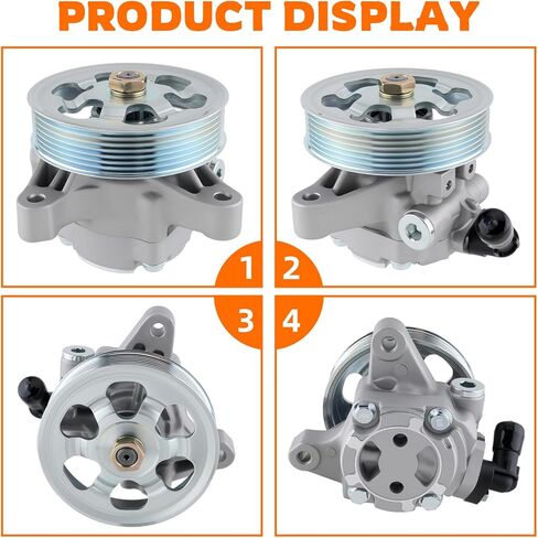 21-5419 مضخة توجيه كهربائية مع بكرة متوافقة مع Honda Accord 2006-2007 Element 2006-2011 CR-V 2002-2011 متوافقة مع Acura RSX 2002-2006 Acura TSX 2006-2008 in Kuwait
