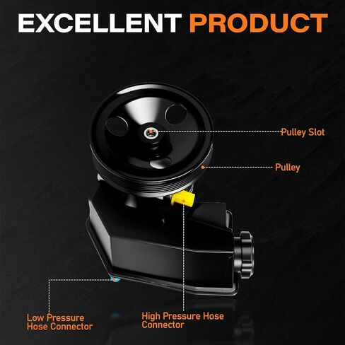 21-5419 Power Steering Pump Fits for Honda RSX CR-V TSL Accord Element 2.0L 2.4L l4 Replace OE 56110-PND-J01, 56110-PNB-A03, 56110-RBB-E02, 56110-PNB-A04, 56110-PZD-A02, 56110-PNB-A01 in Kuwait