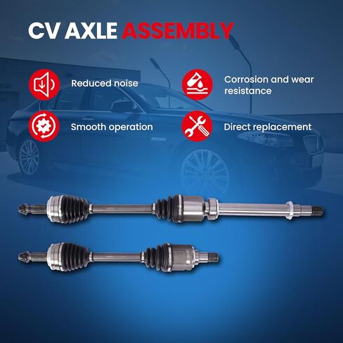 MOCA Front Right Left CV Axle Assembly Fits for 2013-2018 for Toyota RAV4 2.5L GAS FWD (Front Wheel Drive) ONLY in Saudi Arabia
