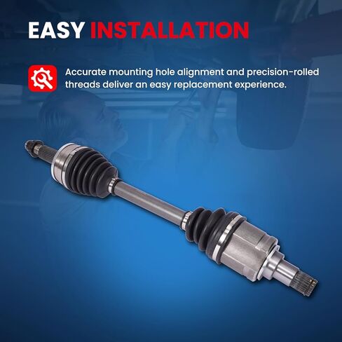 MOCA Front Right Left CV Axle Assembly Fits for 2013-2018 for Toyota RAV4 2.5L GAS FWD (Front Wheel Drive) ONLY in Saudi Arabia