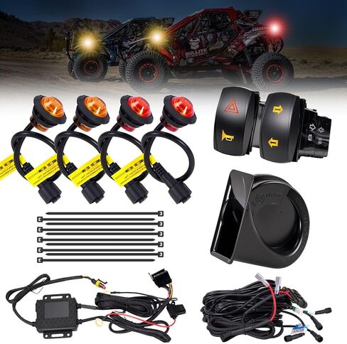 UTV Interior Dome Lights UTV Dome Light With Switch Roll Bar Mount Dome Light Battery Powered UTV Interior Lights fit UTV Polaris RZR ATV Can-Am Kawasaki Truck Car Off-road cab - white in Kuwait