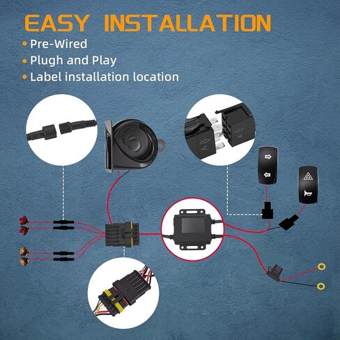 UTV Interior Dome Lights UTV Dome Light With Switch Roll Bar Mount Dome Light Battery Powered UTV Interior Lights fit UTV Polaris RZR ATV Can-Am Kawasaki Truck Car Off-road cab - white in Kuwait