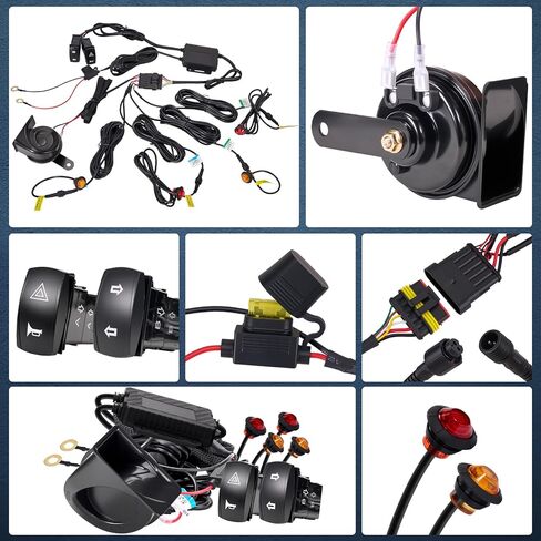 UTV Interior Dome Lights UTV Dome Light With Switch Roll Bar Mount Dome Light Battery Powered UTV Interior Lights fit UTV Polaris RZR ATV Can-Am Kawasaki Truck Car Off-road cab - white in Kuwait