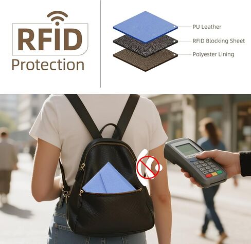 محفظة جواز السفر RFID متعددة الأغراض من Zoppen (إصدار 4) حامل منظم in Kuwait