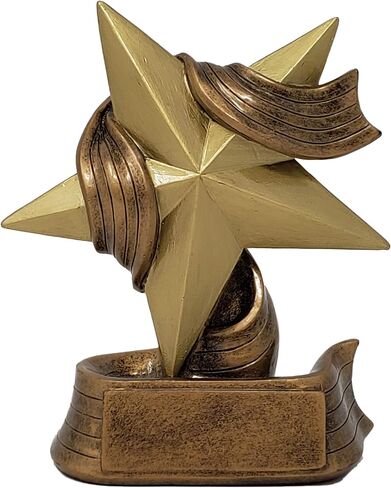 جائزة Decade Awards الذهبية - جائزة النجمة الذهبية المحفورة خصيصًا للنجاح الأكاديمي، وتقدير الموظفين، وإنجازات الشباب، وجائزة مسابقة الأعمال - قم بالتخصيص الآن (طولها 5 أو 7 بوصات) in Kuwait