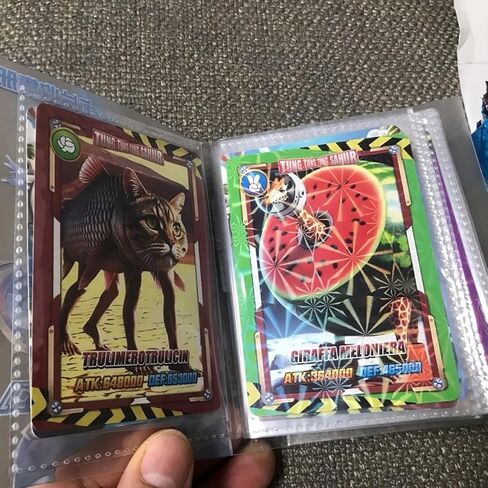 1 Box/288pcs Official Italian Brainrot Rot Cards Collection, Tralalero Tralala&Tung Tung Tung Sahur,Gold Card Flash Card Collection, Rare (288Pc Whole Box) in Saudi Arabia