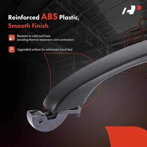 A-Premium Rear Left or Right Side Exterior Door Handle Compatible with Dodge Grand Caravan 2008-2020 & Chrysler Town & Country 2008-2016 & Volkswagen Routan 2009-2012 & Ram C/V 2012-2015, Primed Black in Saudi Arabia