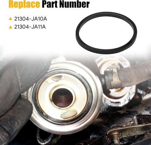 حشية مبرد زيت المحرك مبرد الزيت حشية مانعة للتسرب مناسبة لنيسان 350Z لإنفينيتي G35 FX35 QX56 تيتان استبدال #21304-JA10A 21304-JA11A in Kuwait