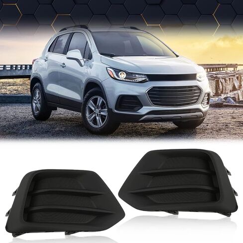 PIT66 Fog Light Cover Compatible with 2017-2022 Chevy Trax Front Fog Lamp Cover Left Driver And Right Passenger Side in Saudi Arabia