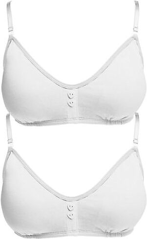 Hanes Girls' Big Molded Underwire Bra (Pack of 2) in Saudi Arabia