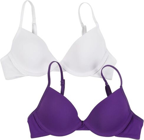 Hanes Girls' Big Molded Underwire Bra (Pack of 2) in Saudi Arabia